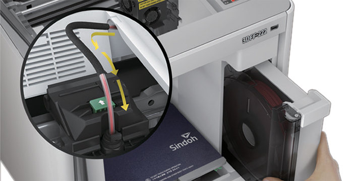 3DFF-222 Otomatik filament besleme