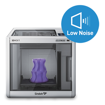 Silent designed 3D printer