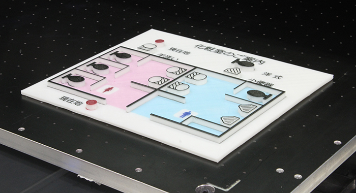 3DFF-222 UV baskı yönlendirme tablo