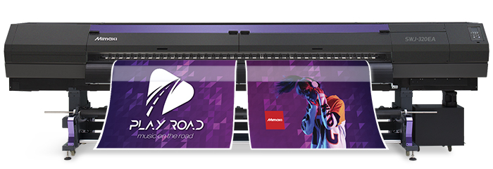 Mimaki SWJ-320EA Çift Rulo Baskı