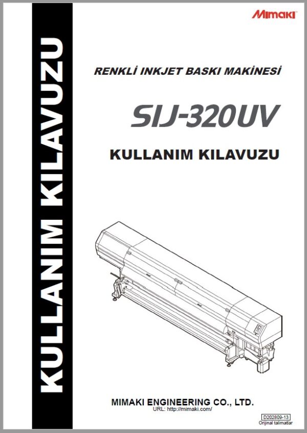 SIJ-320UV Kullanım Kılavuzu