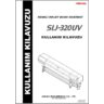 SIJ-320UV Kullanım Kılavuzu