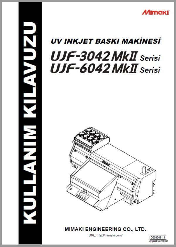 UJF-MkII Serisi Kullanım Kılavuzu